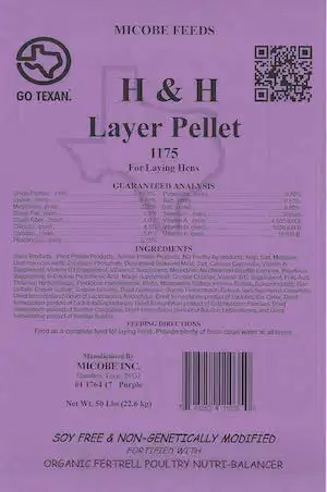 h and h layer pellet