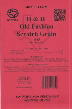 h and h old fashion scratch grain