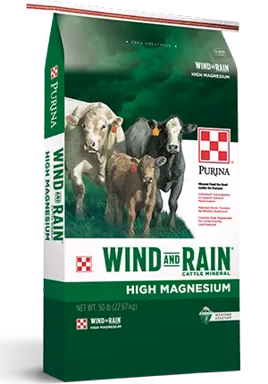 Purina Wind and Rain High Magnesium Cattle Feed