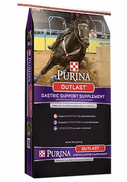 Purina Outlast Gastric Support Supplement Horse Feed