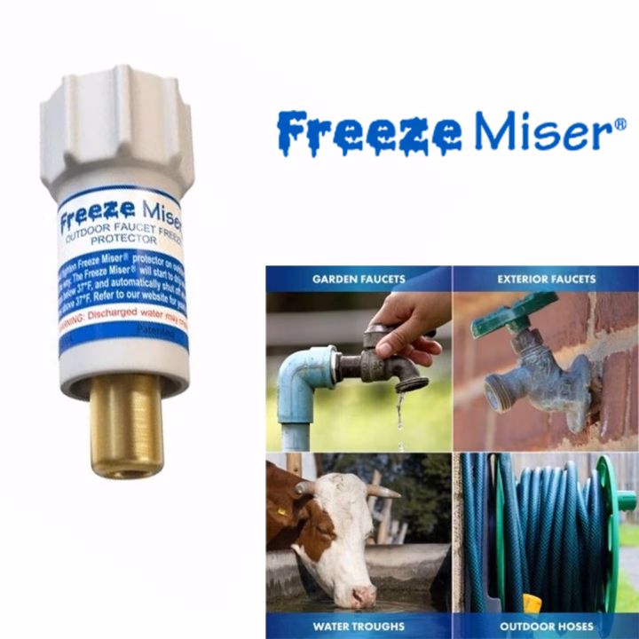 freeze miser outdoor faucet cover